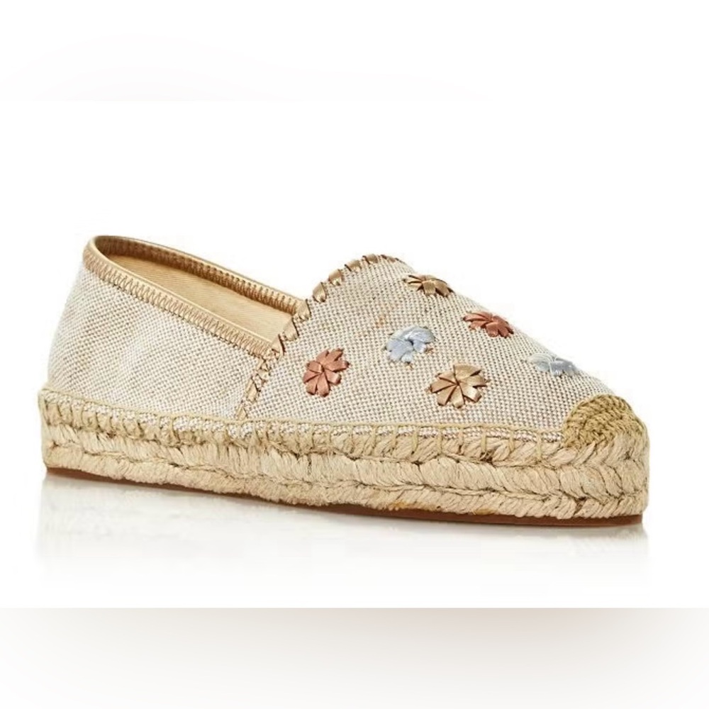 Jack Rogers Natural Palmer Espadrille Size 7.5